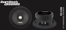 Resilient Sounds RS 65M 200 RMS MIDRANGE SPEAKER mid range door speaker 6.5