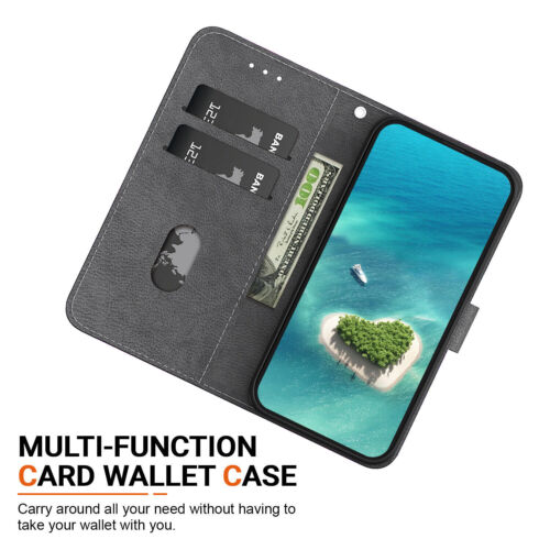 Flower Butterfly Bear Cat Wallet Cover Case For Nokia C21 Plus C20 G21 X10 G300 - Picture 6 of 32