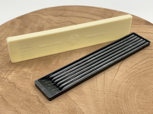 Vintage Toison D'or Pencil Graphite Leads 4190 6pcs Bohemia Works Czechoslovakia - Bild 13 von 22