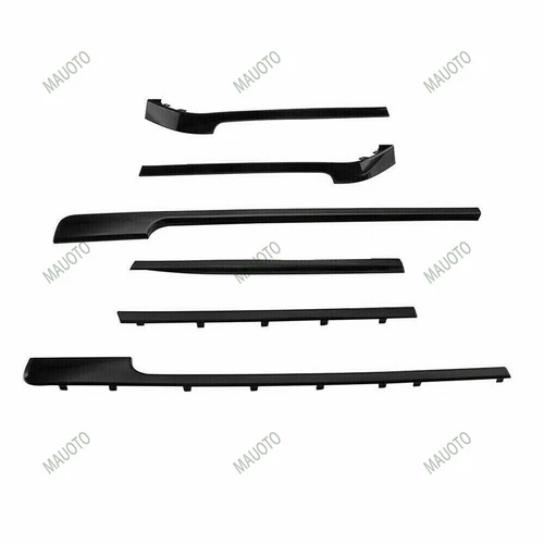Kit de tira de ventilación de guardabarros de carrocería lateral de puerta negra apto para Range Rover L405 2013-22 - Imagen 16 de 20