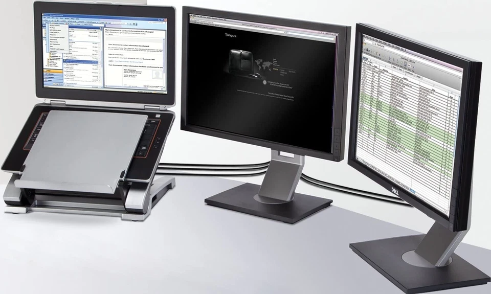 Targus ACP77EU USB 3.0 Universal Laptop PC HDMI Dual Display Docking Station - Image 2 of 4