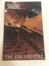 Shout Vintage Playbill May 1998 Fox Theatre