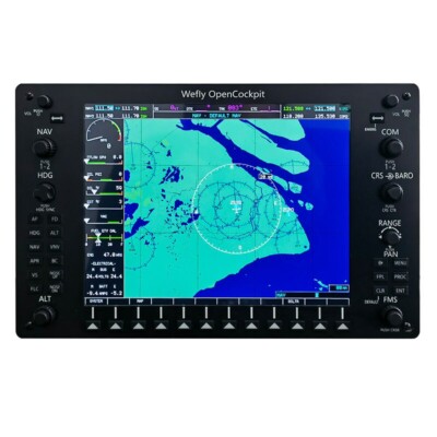 MFD Flight Simulator Multi Function Display+Stand 10.4'' LCD Fit X-Plane11/MSFS20
