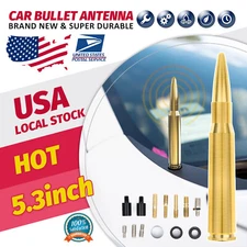 BULLET ANTENNA 50 CAL CALIBER for TRUCK DODGE RAM 1500 FORD F150 RAPTOR BRONCO