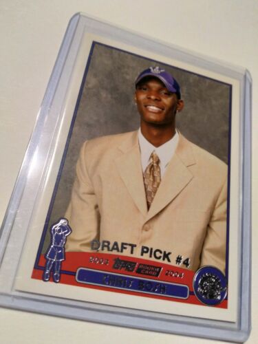 2003-04 Chris Bosh Topps Draft Pick #4 recrue RC #224 Raptors Heat - Photo 1/1