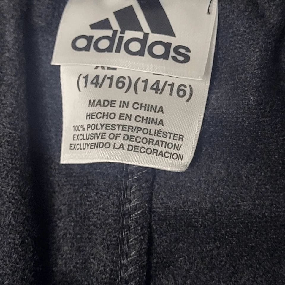 Adidas молодежи трек пот брюки черный розовый AK4453 размер XL 14/16 новый - Изображение 4 из 4