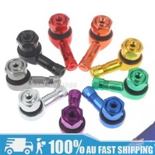 Motorcycle Valve Stem Black 90 Degree Angle Tire Valve Ste  CNC Tyre Adaptor