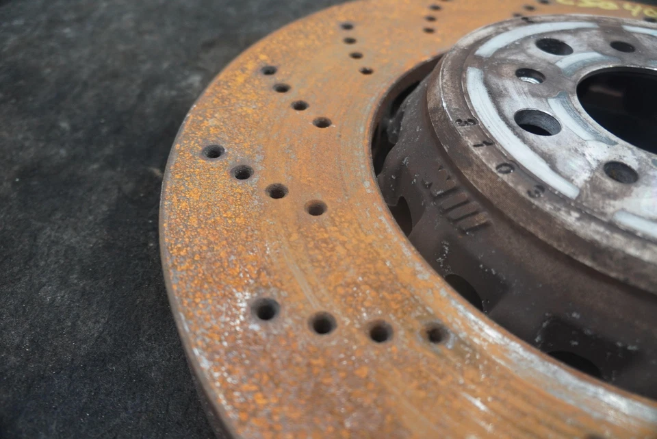 Комплект из 2 передних левых правых дисковых тормозных роторов 34108093709 BMW M2 G87 2023-25 M3 M4 - Изображение 3 из 4