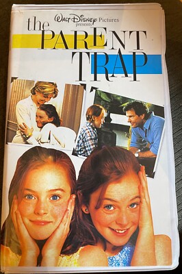 Disney's The Parent Trap 1998 VHS Video Tape Lindsay Lohan, Dennis Quaid