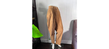 WOMEN'S TAN KHAKI CORDUROY LIZSPORT LIZ CLAIBORNE PANTS SIZE 10 VINTAGE