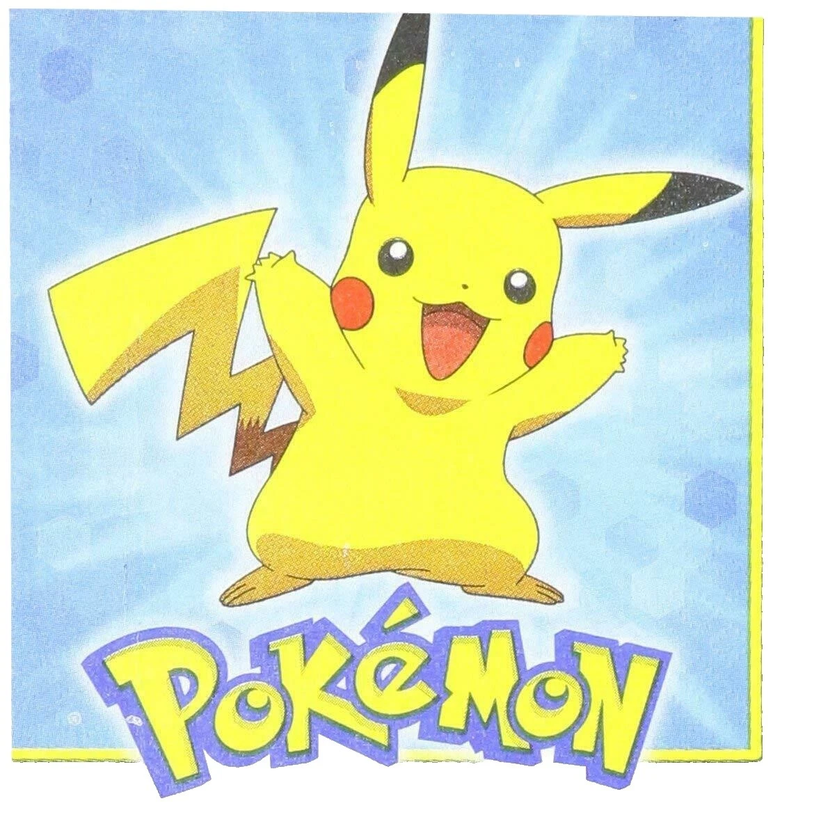 Guardanapos de Festa de Aniversário de Pokémon