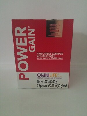 POWER MAKER (Gain) Box With 30 Satches Net wt 10.7 oz **FREE SHIPPING**