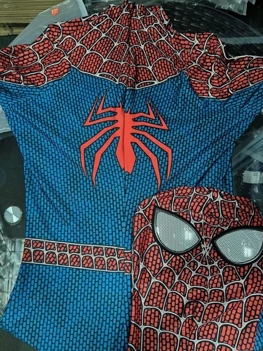 Raimi Spider-Man Costumi Cosplay Uomo 3D Zentai Wear Halloween Spandex Tuta - Foto 13 di 16