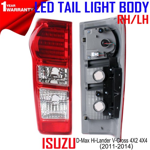 Pair-LED-Tail-Rear-Lamp-Light-Fit-Isuzu-Rodeo-D-Max-Dmax-Hi-lander-2011-12-13-14