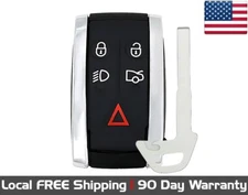 1x New Quality Replacement Proximity Key Fob Remote For Select Jaguar Vehicles