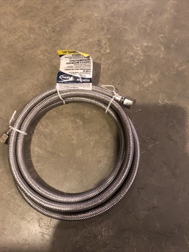PROFLO PFX146205  Double Reinforced 60" Icemaker Supply Hose Stainless Steel  - Picture 1 of 3