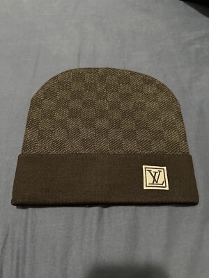 Louis Vuitton Petit Damier (One Size) Men s Beanie NM Graphite