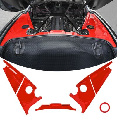ABS Engine Bay Trim Panel Cover Kit Fits for Chevrolet for Corvette C8 Coupe 20+