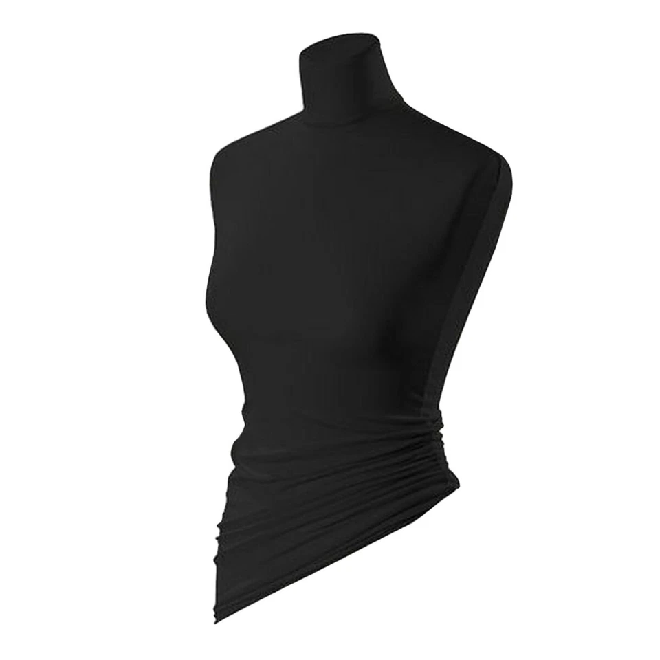 GOODSFORBUSINESS GMBH Überzug Schneiderbüste Lycra Wechselbezug Schneiderpuppe Damen Schwarz