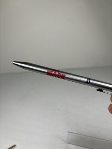 Vintage Mack Truck Pen Chromatic Silver Metallic NEEDS INK