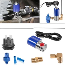 16030-4AN Nitrous Purge Valve Kit Vent Tube Fitting Push Button Activation