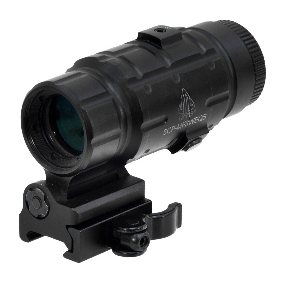 GW ③ UTG SCP-MF3WEQS 3X Magnifier with Flip-to-side QD Mount for