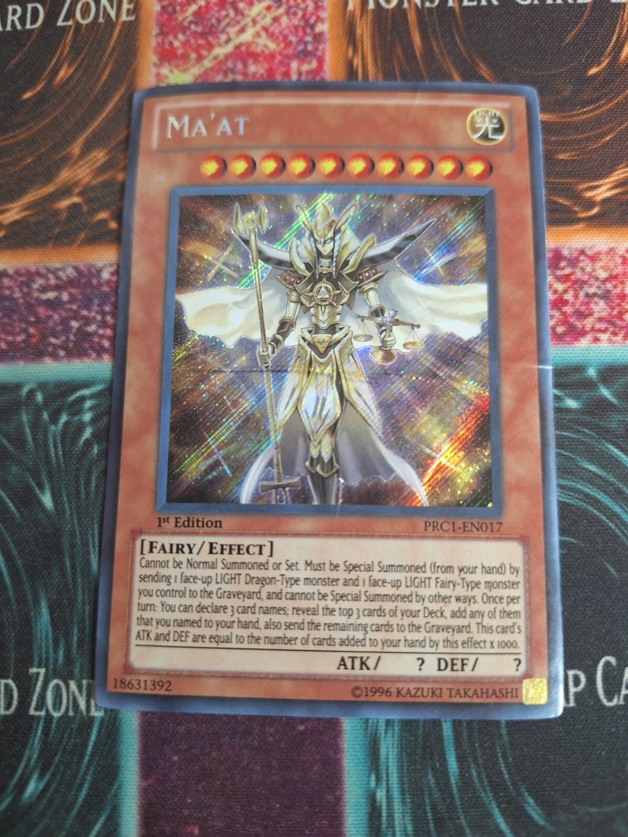 maat yugioh card Ma'at Redesign : r/customyugioh
