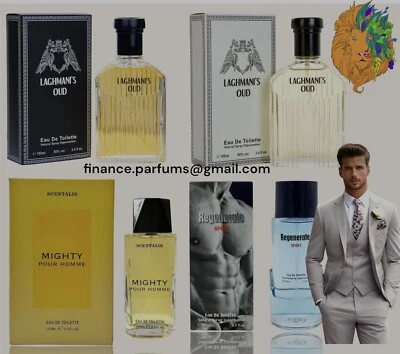 Men Aftershave Gift Set 100ml x4 (Oud /Regenerale SPORT / Pour Homme )Job-Lot