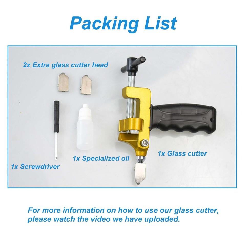 Ezweiji Tile cutter hand tool,2 in 1 manual tile cutter,212mm Aluminum