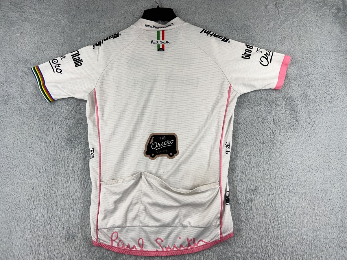 Santini サイクルジャケット ピンク Paul Smith コラボ Santini サイクルジャケット ピンク Paul Smith コラボ