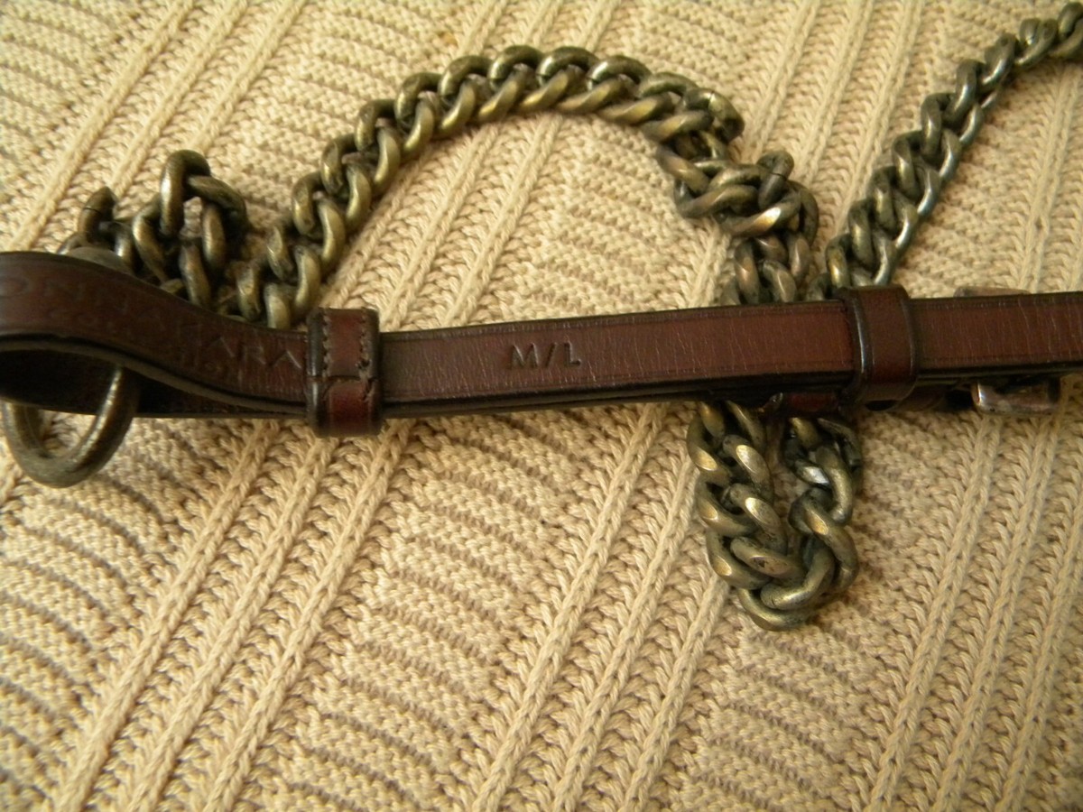 donna karan leather belt