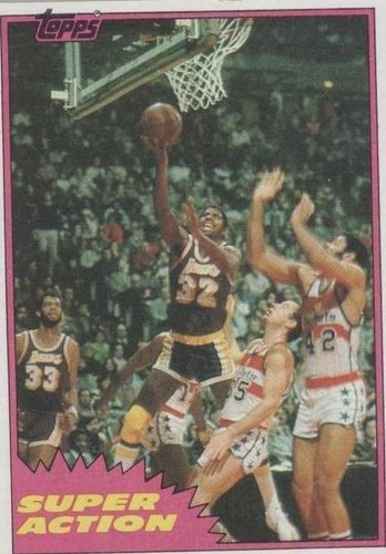 1981-82 Topps Set Break #21 Magic Johnson Lakers Showtime | eBay