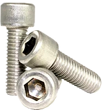1/2"-13 x 1" Socket Head Cap Screws, UNC, 18-8 Stainless, FT, 10 Pack