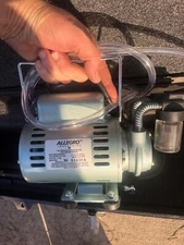 Allegro Industries One Phase Sampling Rotary Vane Pump  P/N 9803-88 series  @D17