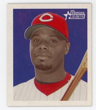 2006 Bowman Heritage Mini Ken Griffey Jr #25 Reds