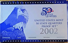 United States Mint 2002 Proof Set San Francisco 50 State Quarters 25C — photo 1