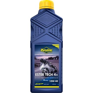 Olio motore 4t Putoline Ester Tech 4+ 10w40 100% sintesi (1l)
