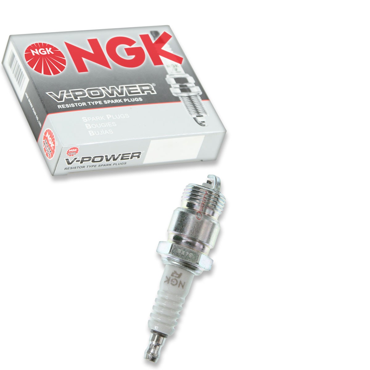 NGK 2438 WR5 V-Power Spark Plug for T5RTC SP549 SP481 SP431 SP430 SP420 rh