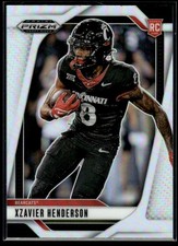 2025 Panini Prizm Draft Picks Prizm Xzavier Henderson RC #15