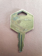 Snap On Tool Box Roll Cab Vintage Replacement Key KZ081 Series (Bit of staining)