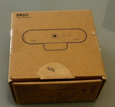 Logitech BRIO 4K STREAM EDITION Webcam 4096x2160 Top Zustand