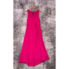 Anthropologie Dress Small Womens Pink Sleeveless A Line Midi