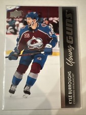 2021-22 Upper Deck Series 1 - Young Guns Kyle Burroughs #206 (RC)