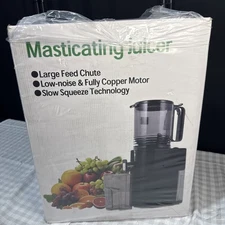 Cold Press Juicer - Masticating Juicer with Large Feed Chute - YOYDS - DC Motor