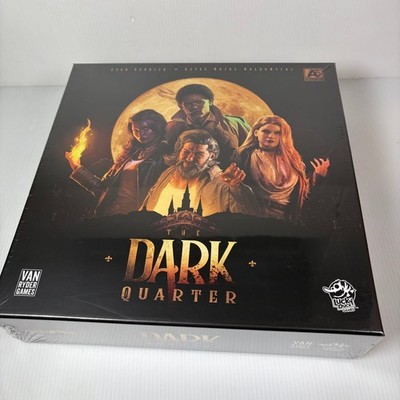 The Dark Quarter Van Ryder Games Kickstarter Board Game 1-4 Players 2023