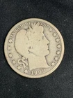 1908-O BARBER SILVER HALF DOLLAR 50c 90% Silver New Orleans Mint