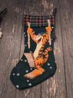 Vintage Disney's Tigger 3D Felt Christmas Stocking