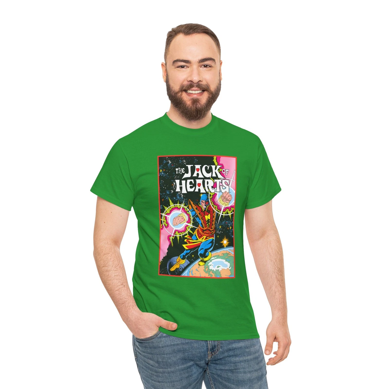 Jack of Hearts T-Shirt - Marvel Comics - Avengers - She-Hulk Beau - Zero Fluid
