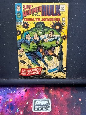 Tales to Astonish #83 1960 VG-/FN Marvel Comics Silver Age Hulk v. SubMariner CI