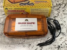 Wolo 3720m-a Sure Safe Led Mini Light Bar Magnetic Light 12v Amber